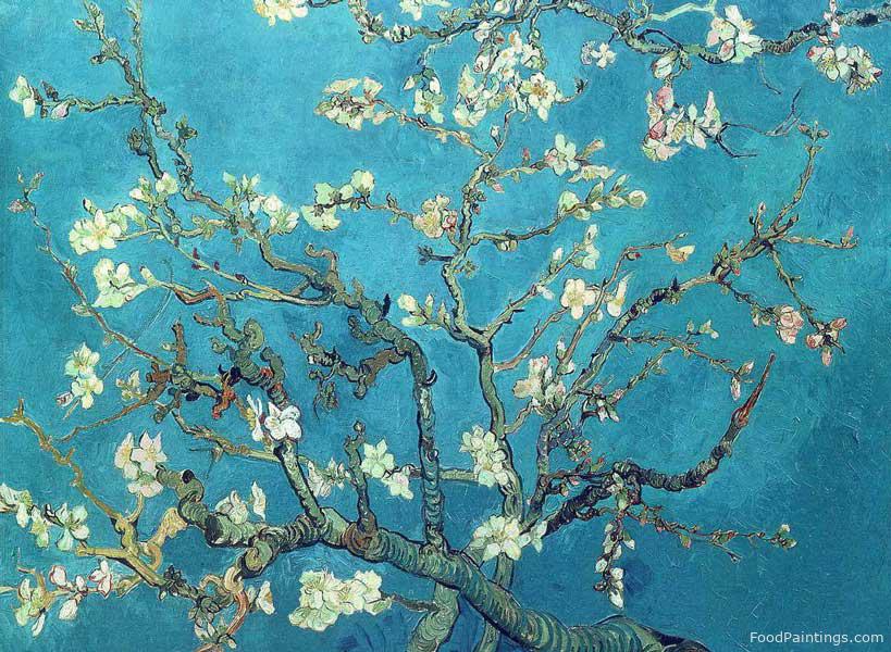 Branches with Almond Blossom - Vincent van Gogh - 1890