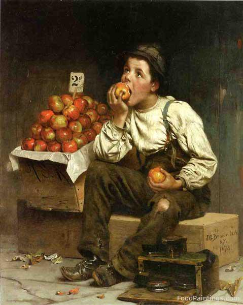 Eating the Profits - John George Brown - 1878