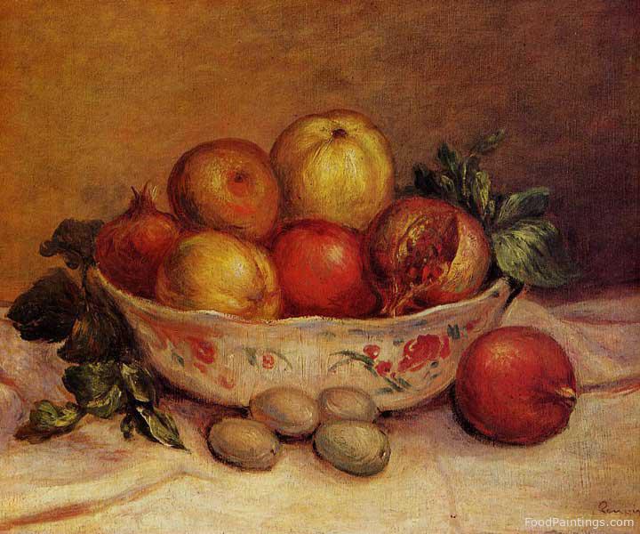 Still Life with Pomegranates - Pierre Auguste Renoir - 1893
