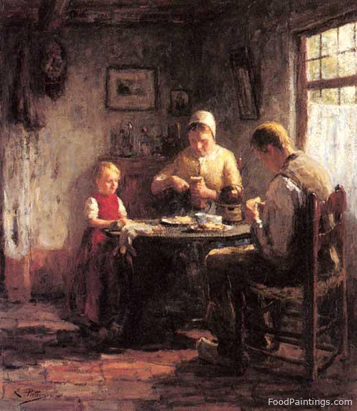 The Afternoon Meal - Evert Pieters