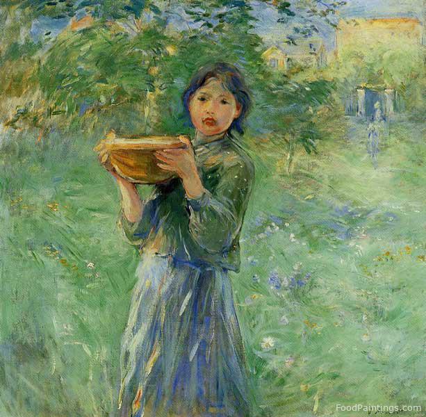 The Bowl of Milk - Berthe Morisot - 1890