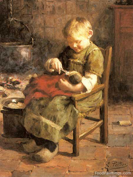 The Doll's Supper - Evert Pieters