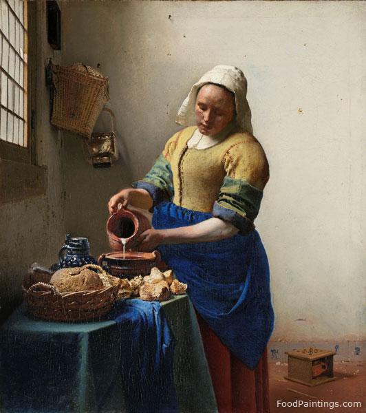 The Milkmaid - Johannes Vermeer – c. 1660