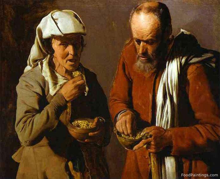 The Porridge Eaters - Georges de La Tour - 1625