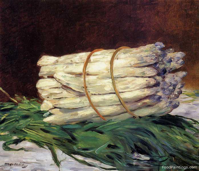 A Bunch of Asparagus - Edouard Manet - 1880