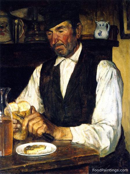 A Frugal Meal - Clarence Gagnon - 1906
