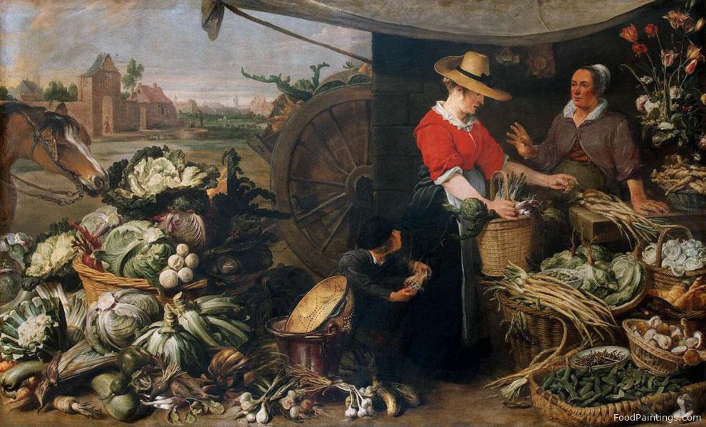 A Fruit Stall - Frans Snyders - 1618