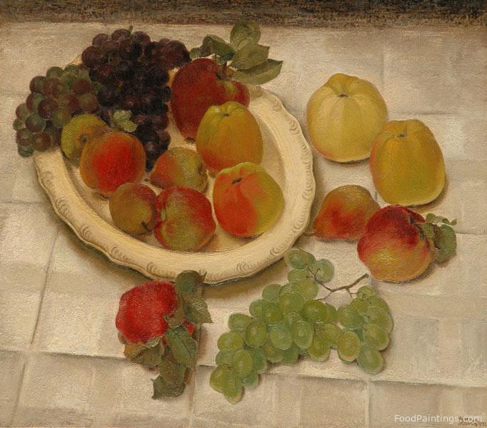 A Still Life with Grapes and Apples - Harmen Meurs - 1932
