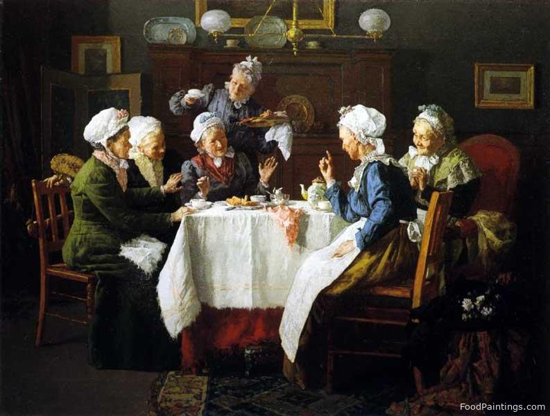 A Tea Party - Louis Charles Moeller - 1905