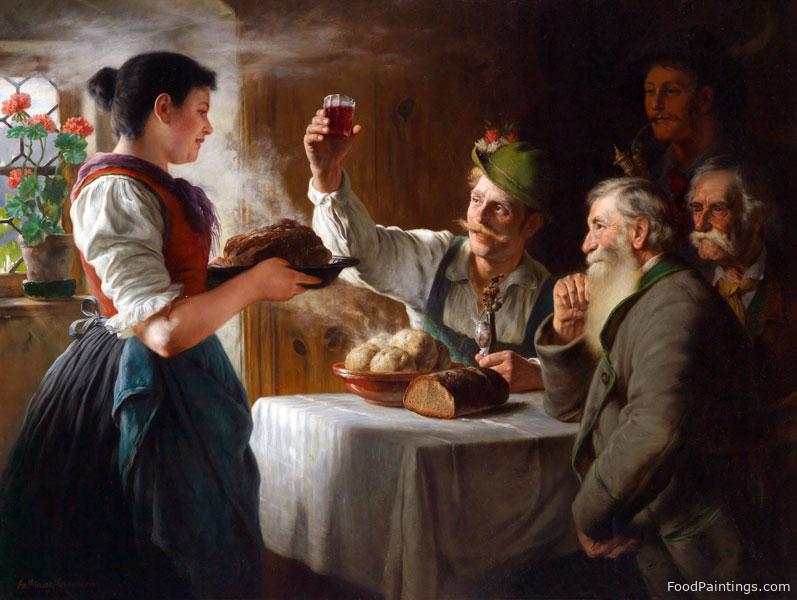 A Toast to the Landlady - Adolph Muller Grantzow