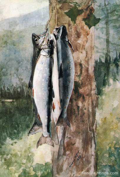 Adirondack Catch - Winslow Homer - 1889