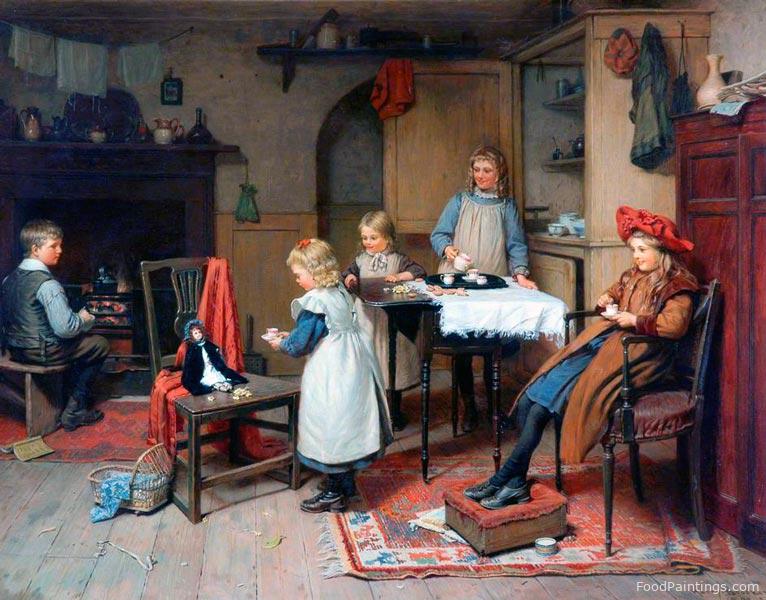 Afternoon Tea - Harry Brooker - 1895