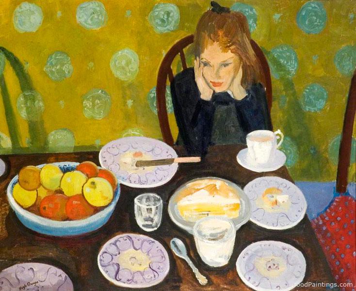 Anna at Table - Hugh Verschoyle Cronyn