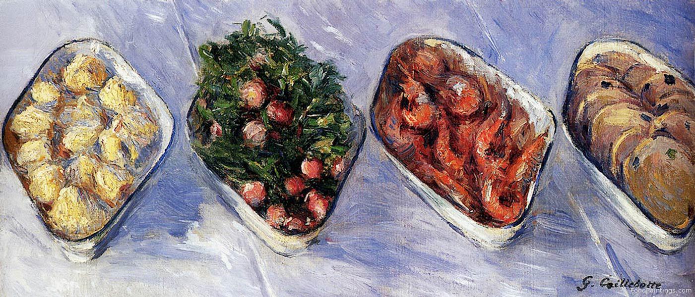 Appetizers - Gustave Caillebotte - 1881