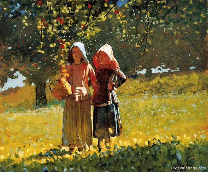 Apple Picking - Winslow Homer - 1878