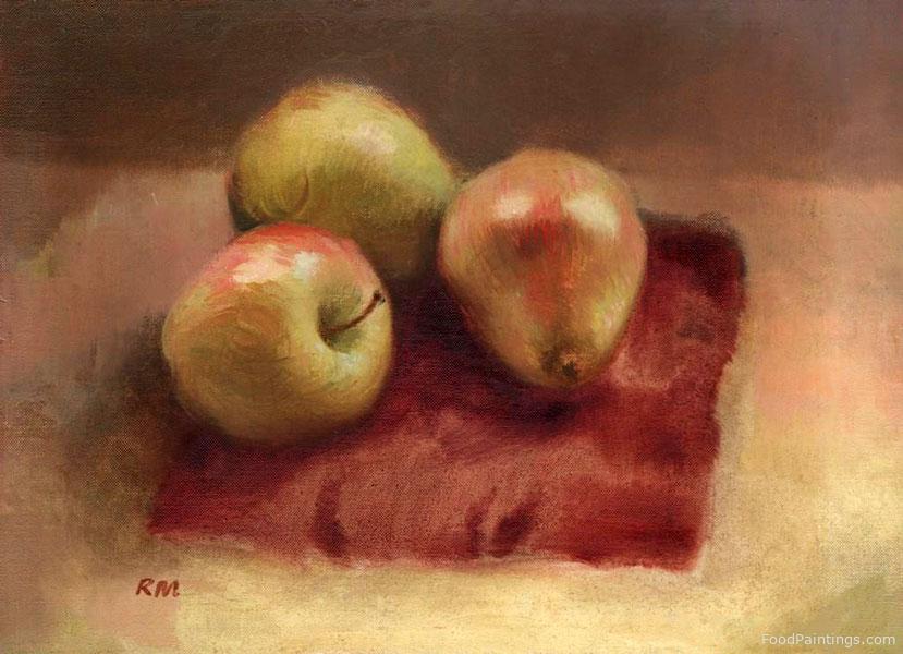 Apples and a Pear - Robert McIntosh