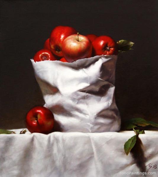 Apples in Paper Bag - Ning Lee - 2008