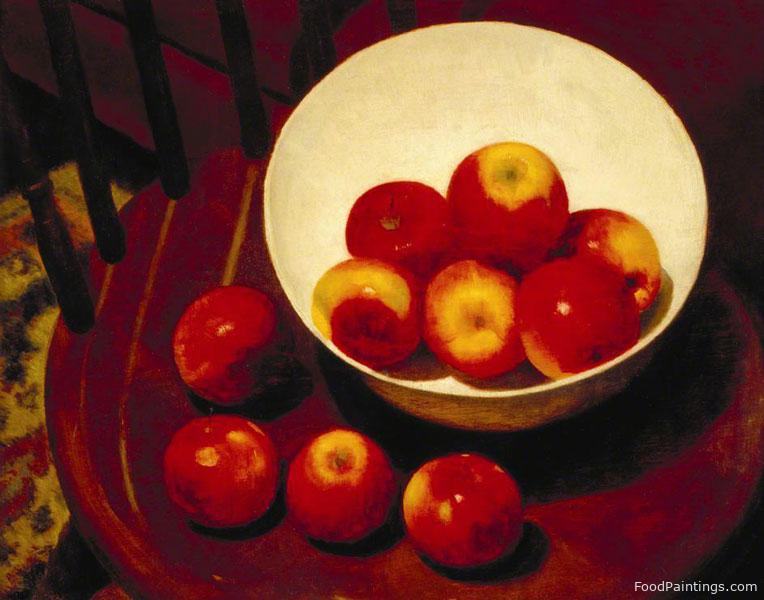 Apples in a Bowl - Arthur Segal - 1938