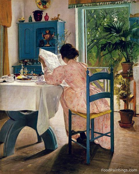 At Breakfast - Laurits Andersen Ring - 1898