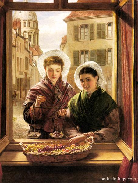 At My Window, Boulogne - William Powell Frith