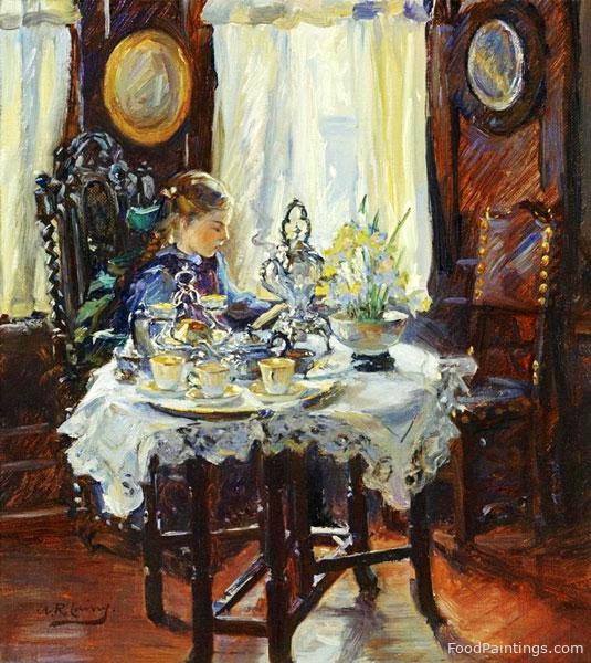 At the Breakfast Table - Annie Rose Laing