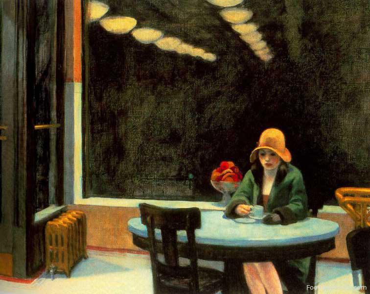 Automat - Edward Hopper - 1927