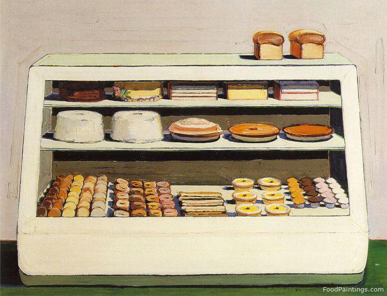 Bakery Counter - Wayne Thiebaud - 1962