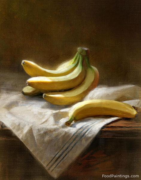 Bananas on White - Robert papp