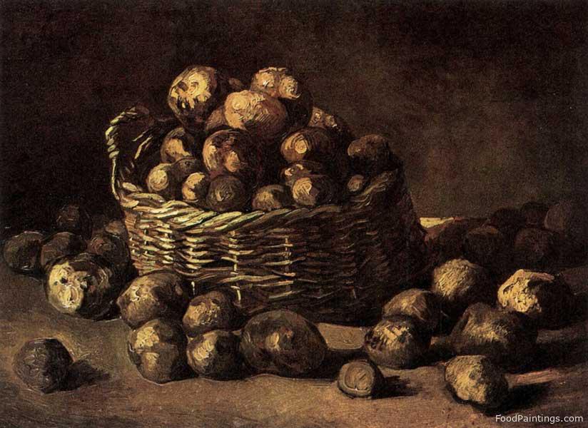 Basket of Potatoes - Vincent van Gogh - 1885