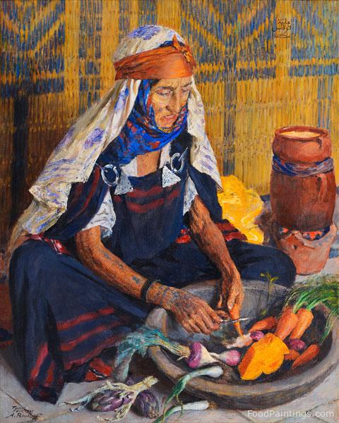 Bedouin Alya - Alexandre Roubtzoff - 1941