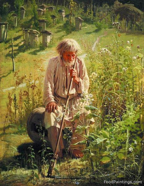 Beekeeper - Ivan Kramskoy - 1872