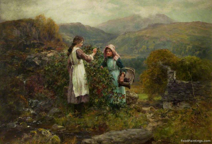 Blackberry Gatherers - Henry John Yeend King - 1901