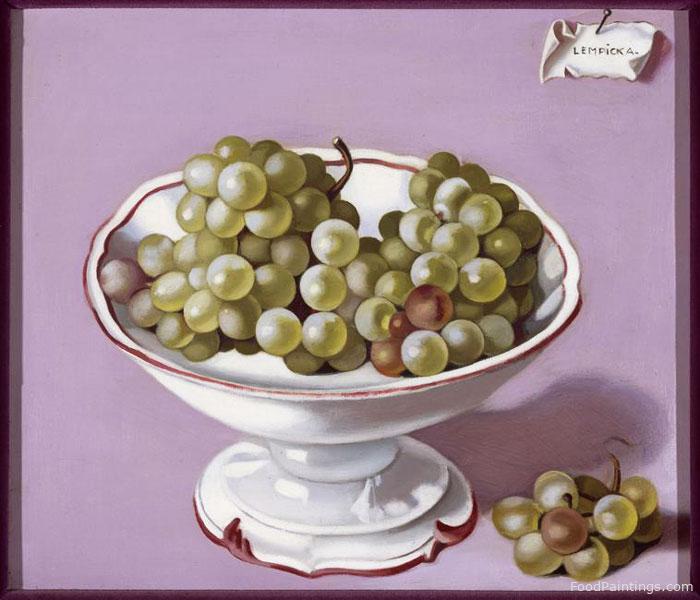 Bowl of Grapes - Tamara de Lempicka