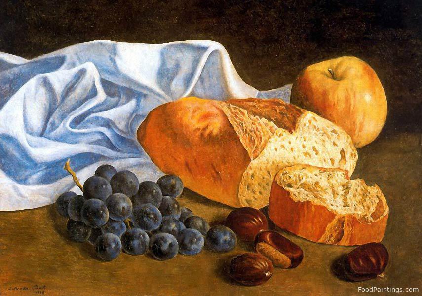 Bread and Grape - Salvador Dali - 1926