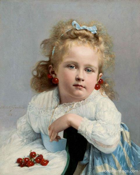 Cherries - Jules Emile Saintin - 1879