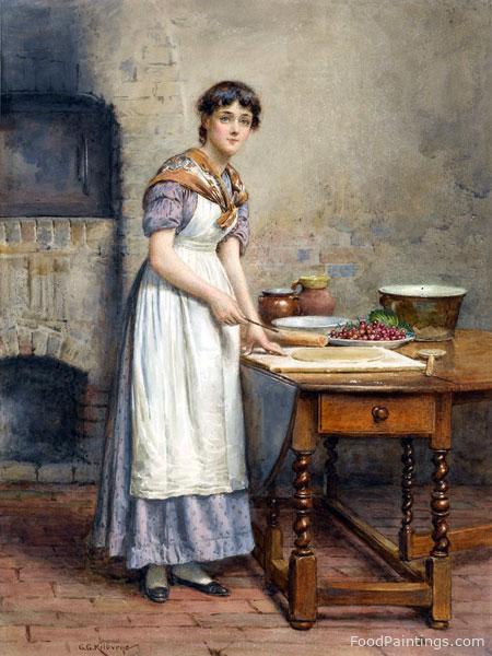 Cherry Pie - George Goodwin Kilburne - 1880