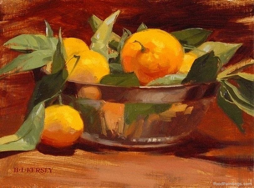 Clementines in a Bowl - Laurie Kersey