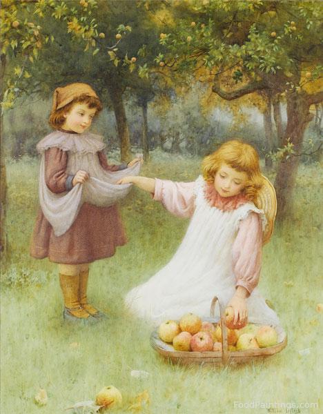 Collecting Apples - William Affleck