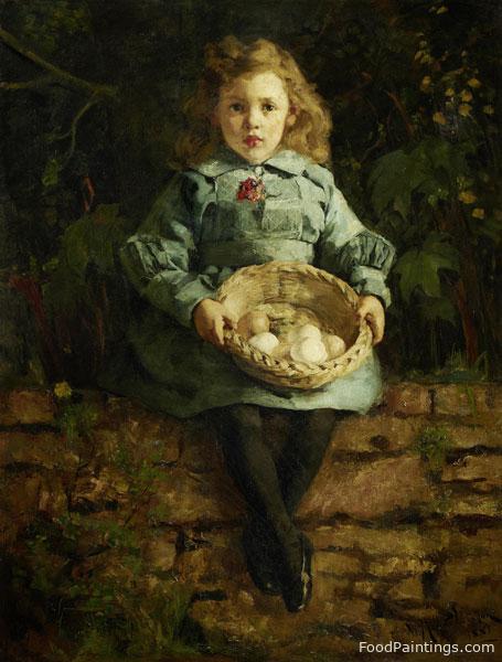 Collecting Eggs - William Mouat Loudan - 1911
