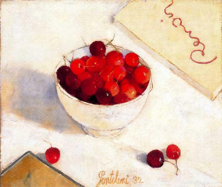 Cup of Cherries - Franco Gentilini - 1932