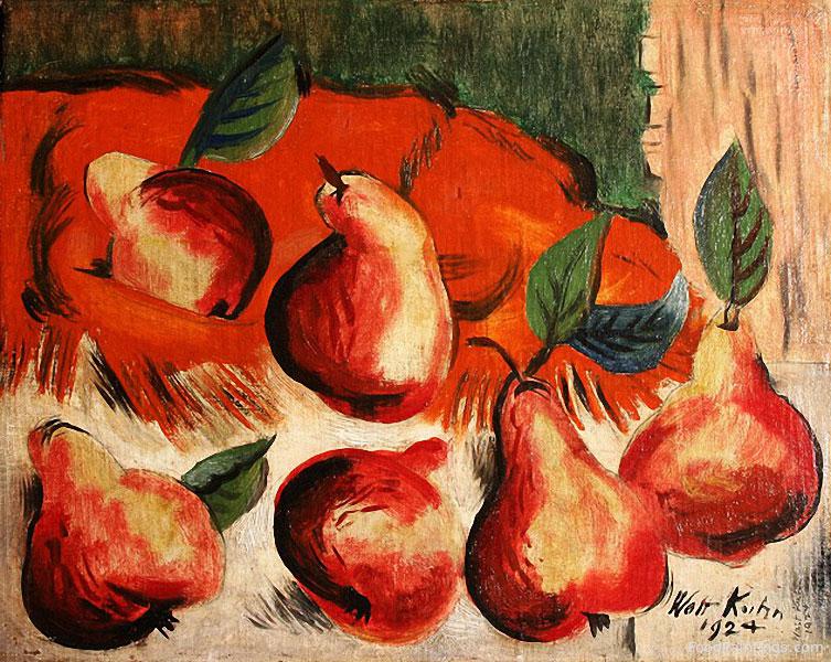Dancing Pears - Walt Kuhn - 1924