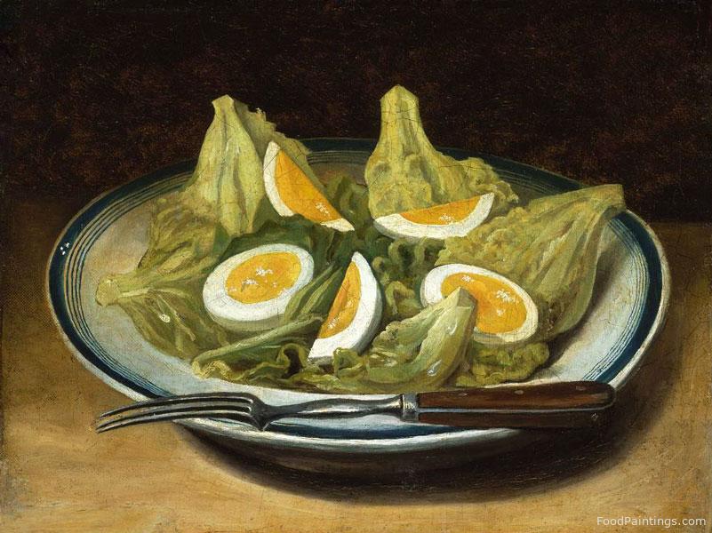 Egg Salad - Unidentified American Artist - c. 1850