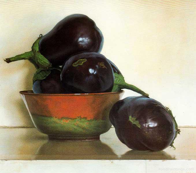 Eggplants - Claudio Bravo - 1983