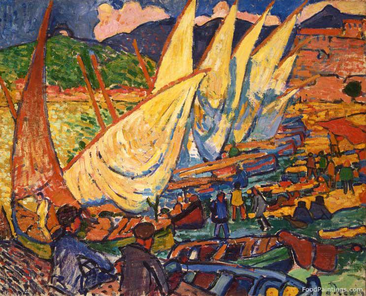Fishing Boats, Collioure - Andre Derain - 1905