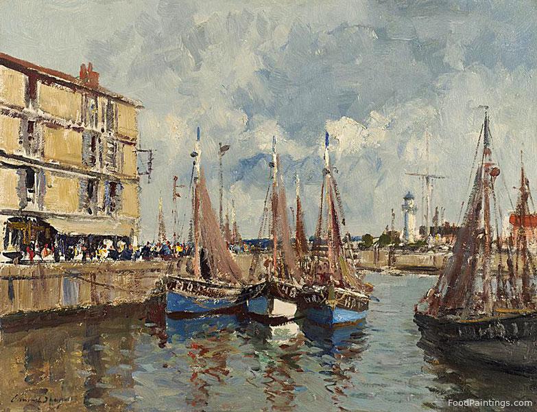 Fishing Boats, Honfleur - Edward Seago