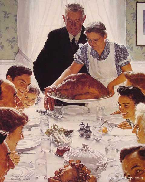 Freedom from Want - Norman Rockwell - 1943
