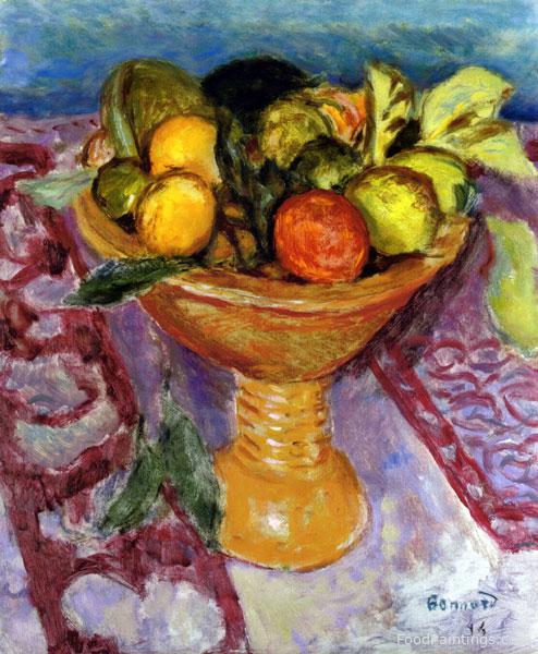 Fruit Bowl - Pierre Bonnard - 1914
