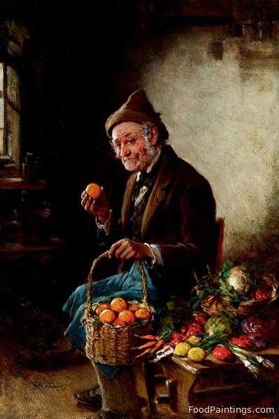 Fruit Seller - Hermann Kern - 1904