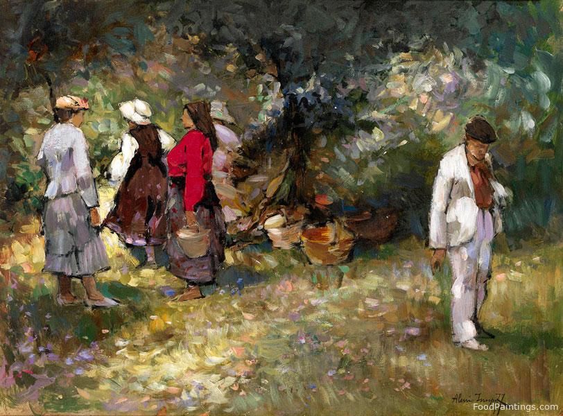 Gathering Fruits of the Forest - Alessio Isspoff