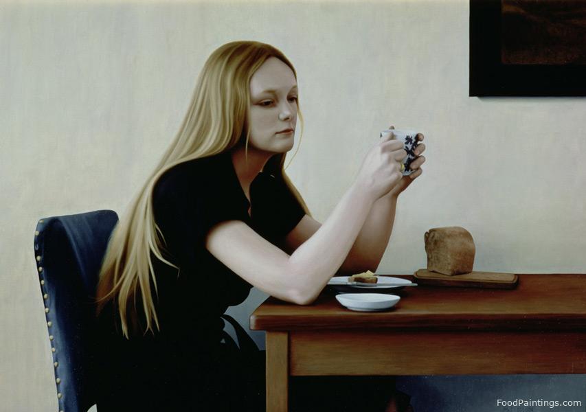 Girl at Table - Max Ferguson - 1982